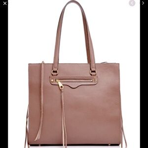 RM Always On Side Zip Regan Tote Mink NWT